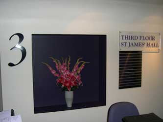 Reception Signage